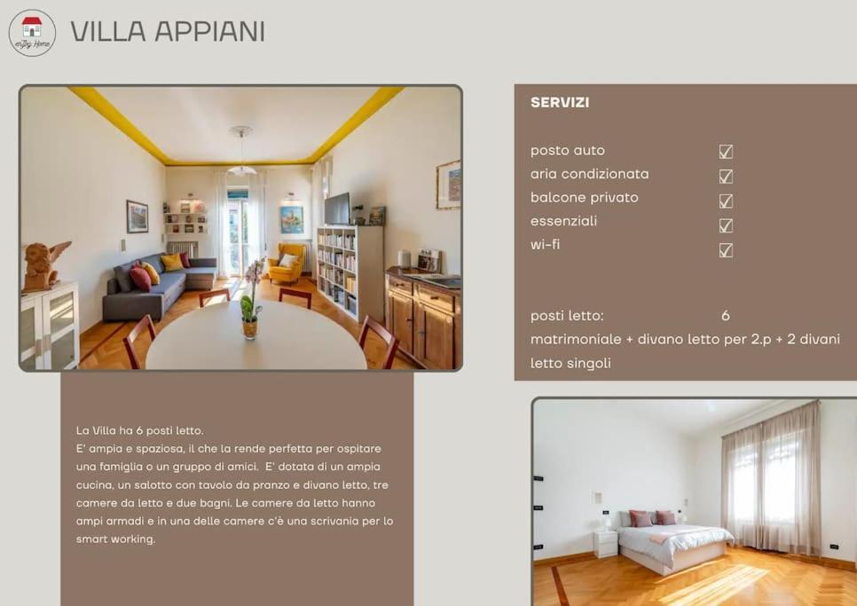 Enjoy Home - Villa Appiani, Prato Della Valle Padova Eksteriør billede